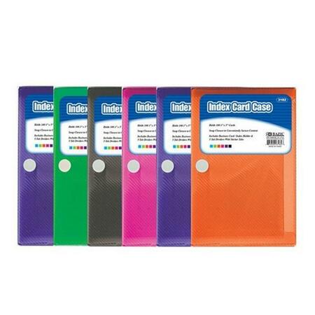 BAZIC PRODUCTS Bazic 3in X 5in Index Card Pack w/ 5-Tab Divider Pack of 36 3182